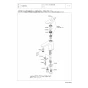 TOTO TLG07301J 取扱説明書 商品図面 施工説明書 分解図 洗面所･洗面台用 台付シングル混合水栓 分解図1
