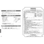 TOTO TLG07301J 取扱説明書 商品図面 施工説明書 分解図 洗面所･洗面台用 台付シングル混合水栓 取扱説明書12