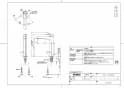 TOTO TLG07305J 商品図面 洗面所･洗面台用 台付シングル混合水栓 商品図面1