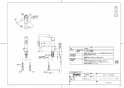 TLG10301J 商品図面 台付シングル混合水栓 商品図面1