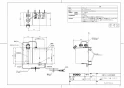 TOTO TLK07S04J 商品図面 自動水石けん供給栓(1L・1連） 商品図面1