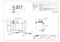 TOTO TLK07S08J 商品図面 自動水石けん供給栓(1L・1連） 商品図面1