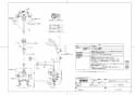 TOTO TMJ48EZ 取扱説明書 商品図面 施工説明書 定量止水式台付サーモスタット水栓（エアイン、寒冷地用） 商品図面1