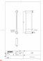 TOTO TS121SP4 取扱説明書 商品図面 化粧棚 商品図面1