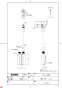 TOTO TS130HS 商品図面 水石けん供給栓（上補給、液状、350mL） 商品図面1
