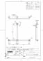 TOTO TS134GJY8S#NW1 取扱説明書 商品図面 施工説明書 分解図 インテリア・バー セーフティタイプ 商品図面1