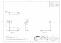 TOTO TS134GLMY7#NW1 取扱説明書 商品図面 施工説明書 分解図 インテリア・バー Ｌタイプ 商品図面1