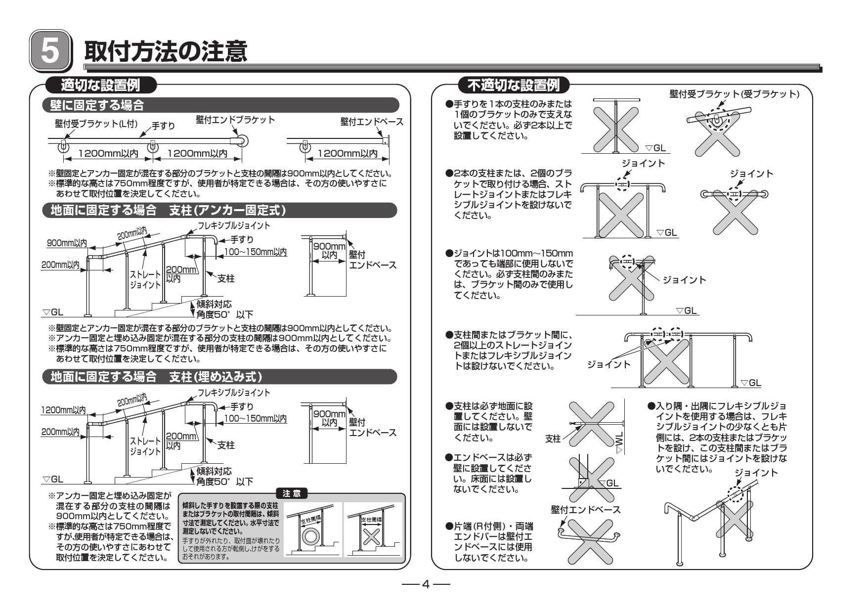 日本 手すり TOTO TS139SE1S 住宅用屋外手すり 部材 エンド支柱 アンカー固定式 