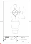 TOTO TS153S 商品図面 便座当たり止め（フラッシュバルブ連結管取付用） 商品図面1