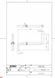 TOTO TS571D2 商品図面 大便器用洗浄管（32mm、タンク流動金具セット用） 商品図面1