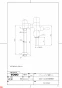 TOTO TSF290BR 商品図面 フラッシュバルブ配管セット（床給水・床上給水和風便器用） 商品図面1