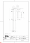 TOTO TSF640AR 商品図面 フラッシュバルブ配管セット（床給水・上給水床置大便器用） 商品図面1