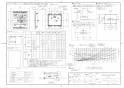 TOTO TYB3121GA 取扱説明書 商品図面 施工説明書 三乾王 浴室換気暖房乾燥機 1室換気 200V 商品図面2