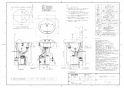 TOTO TYL100#NW1+TL60NS 商品図面 分解図 自動洗面器オートボウルセット 商品図面1