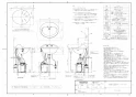 TOTO TYL101#NW1+TL60NS 商品図面 分解図 自動洗面器オートボウルセット 商品図面1