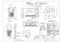 TOTO TYR620 取扱説明書 商品図面 施工説明書 三乾王 浴室暖房乾燥機壁掛 200V 換気なし 商品図面1