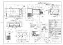 TOTO TYR621 取扱説明書 商品図面 施工説明書 三乾王 浴室換気暖房乾燥機壁掛 200V 換気あり 商品図面1