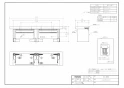 TOTO UGA485AS#NW1 取扱説明書 商品図面 施工説明書 トイレ棚付二連紙巻器 商品図面1