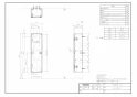 TOTO UGLD02S トイレキャビネット取扱説明書 商品図面 施工説明書 フロア収納キャビネット 商品図面1