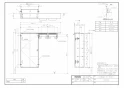 TOTO UYC05S トイレ キャビネット 取扱説明書 商品図面 施工説明書 フロア収納キャビネット 商品図面1