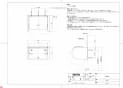 TOTO YH117 取扱説明書 商品図面 紙巻器 商品図面1