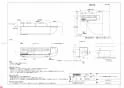 TOTO YH163LS 取扱説明書 商品図面 スペア付紙巻器 商品図面1