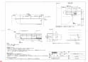 TOTO YH163RS 取扱説明書 商品図面 スペア付紙巻器 商品図面1