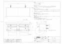 TOTO YH600FMR#NW1 取扱説明書 商品図面 棚付二連紙巻器 商品図面1