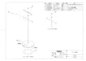 TOTO YH63SD 取扱説明書 商品図面 分解図 スタンド式紙巻器 メタル・ハード 分解図1