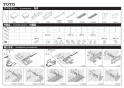 TOTO YH903 取扱説明書 商品図面 施工説明書 紙巻器 施工説明書2