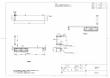 TOTO YHBS203F#EL 取扱説明書 商品図面 施工説明書 ハンドグリップ 紙巻器一体型 棚別体タイプ 商品図面1