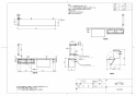 TOTO YHBS203FB#EL 取扱説明書 商品図面 施工説明書 ハンドグリップ 紙巻器一体型 棚別体タイプ(収納付） 商品図面1