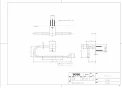 TOTO YHT100 取扱説明書 商品図面 タオルリング 商品図面1