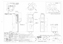 TOTO YKA16S 取扱説明書 商品図面 施工説明書 ベビーチェア コーナー設置タイプ 商品図面1