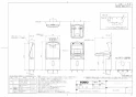 TOTO YKA24S 取扱説明書 商品図面 施工説明書 ベビーシート 商品図面1