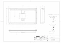 TOTO YPH24006W 商品図面 施工説明書 ベビーシート取替用クッション 商品図面1