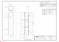 TOTO YSC36SY トイレキャビネット商品図面 ウォール収納キャビネット 商品図面1