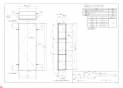 TOTO YSC36WY#ML 商品図面 ウォール収納キャビネット 商品図面1