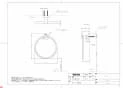 TOTO YT406 商品図面 タオルリング 商品図面1