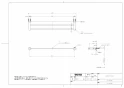 TOTO YT406W6 取扱説明書 商品図面 施工説明書 二段式タオル掛け 商品図面1