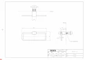 TOTO YT43 取扱説明書 商品図面 タオルリング 商品図面1